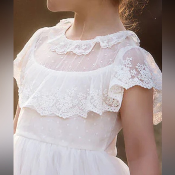 Off white dress for communion or special event - Picture 6 of 8